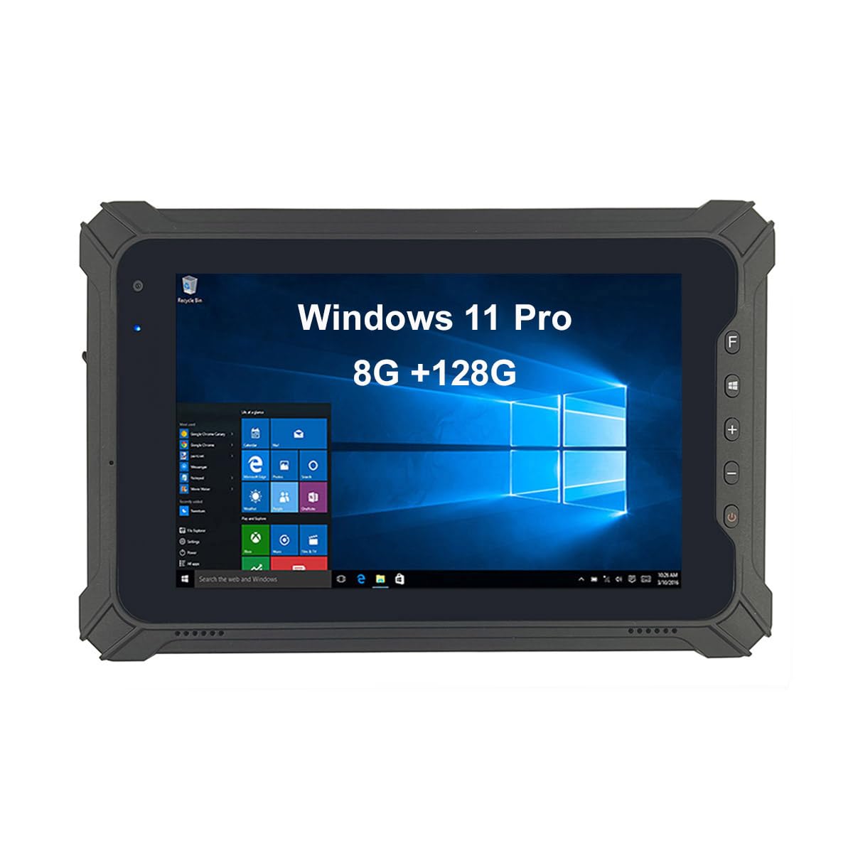 RUGLINE Windows 11 Pro Rugged Tablet, 8GB+128GB Industrial Tablets