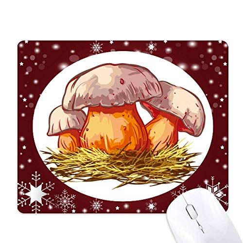 Tapis de souris féerique champignon bleu cadeau idéal pour l'hiver