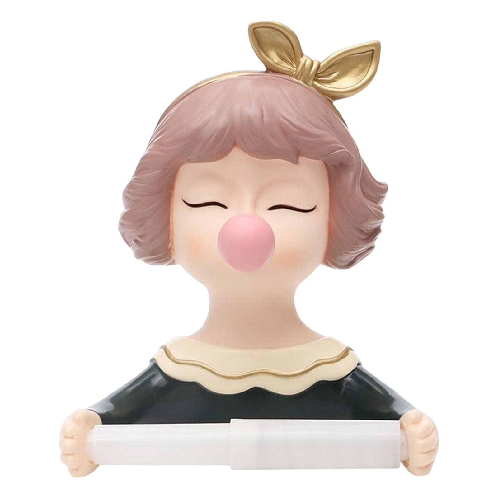 Toilet Paper Holder Toilet Tissue Roll Dispenser for Hotel Toilet Girl