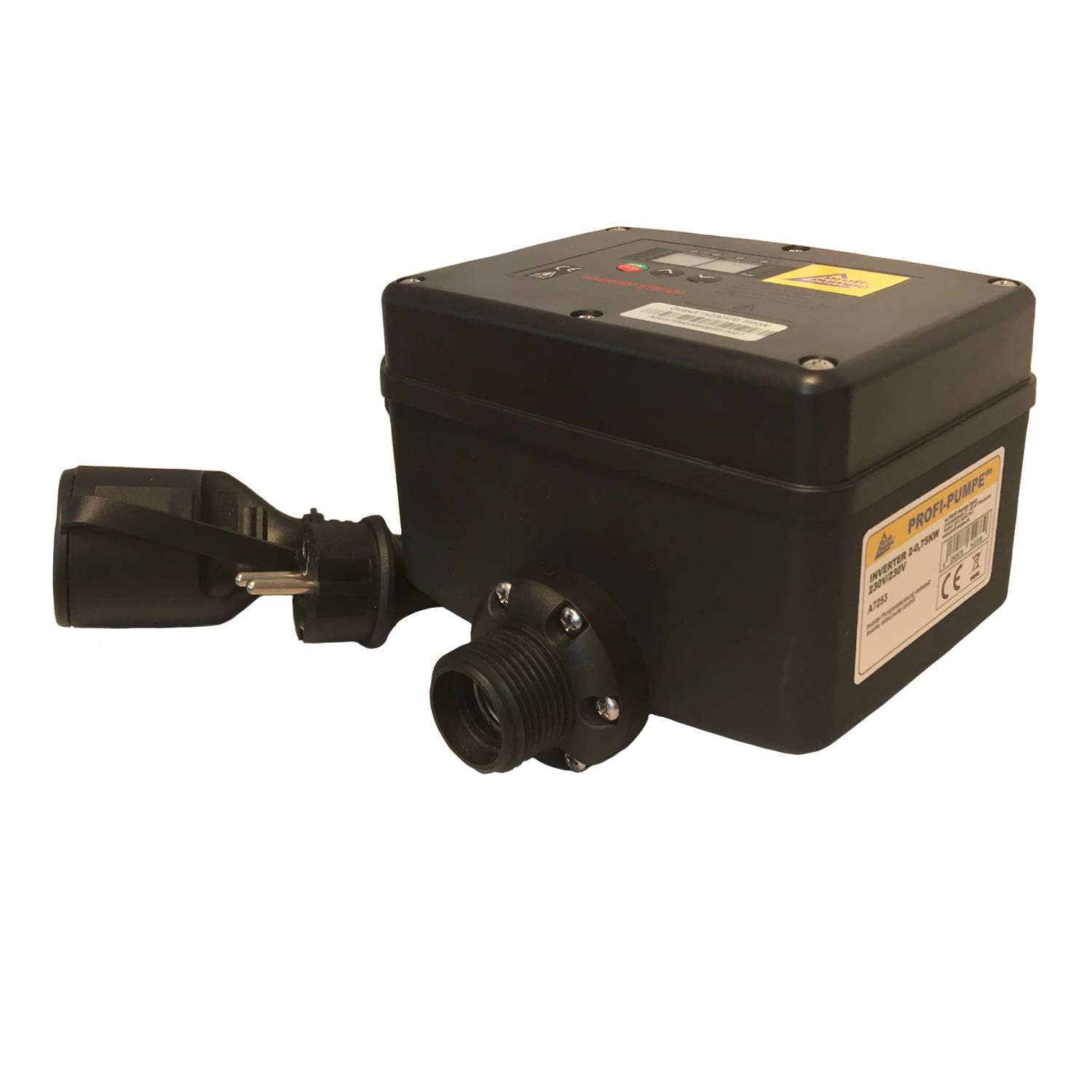Hauswasserwerk Hauswasserautomat Inno-Tec 450 Selbstansaugende Kreiselpumpe 4-stufige leise Gartenpumpe f. klares Regenwasser Regenzisterne Wassertank Pumpensteuerung (7-KP02112S)