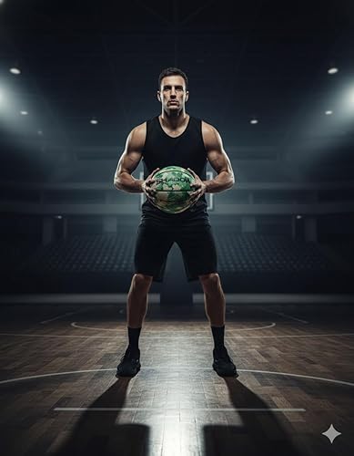 Miniatura 5 de Shadow Limited Edition Basketball, Regulation Size 7, 29.5 inches, White Grey. Indoor and Outdoor. Great Gift idea.