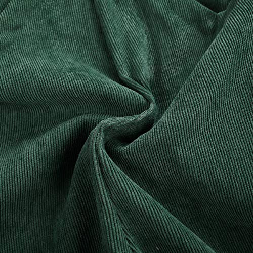 Yingyingni Toddler Baby Corduroy Knotted Jumpsuit Solid Bib Overalls With Pocket Retro Strap Pants For Boys Girls (Green, 12-24 Months) #TOP5