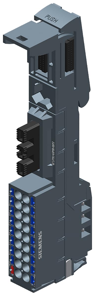 Módulo 6ES7193 Siemens con terminales de distribución potencial para ET 200SP sin interferencias