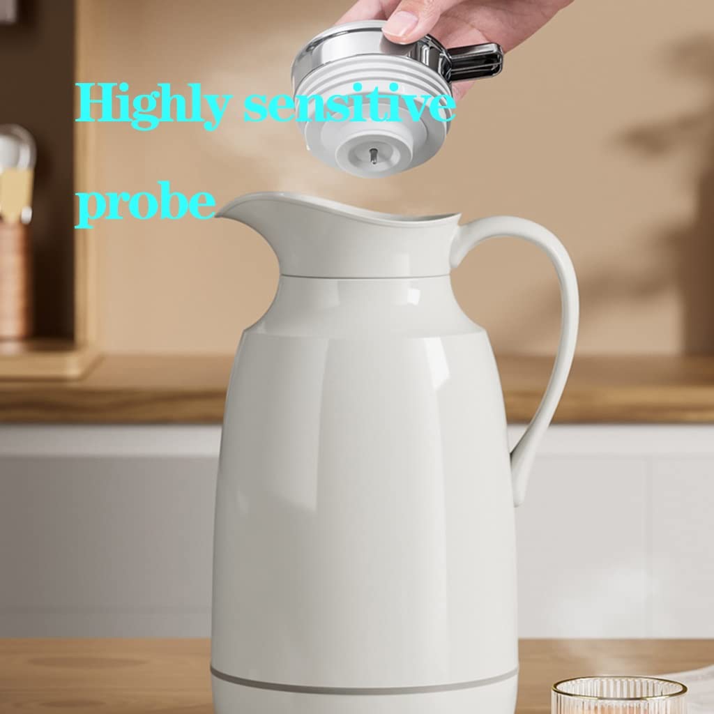 Caraffa da caffè, a doppia parete, isolata sottovuoto, per bevande calde e fredde, perfetta per caffè e tè