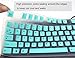 Keyboard Cover for Lenovo Preferred Pro II Wired USB Keyboard & Preferred Pro Keyboard 4X30M86879 573p5220 41A5289 89P8530 41A5289 SK-8825 54Y9400 KB1021 Keyboard Skin, Mint
