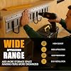 8 Pack Heavy Duty E-Track J Hooks E-Track Hangers Accessories with Rubber Wrapping Hang Tools for Enclosed Trailer Cargo Van Semi-Trucks Trailer(Black)