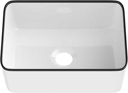 Miniatura 154 de Ordear - Lavabo de baño color blanco, para encimera.