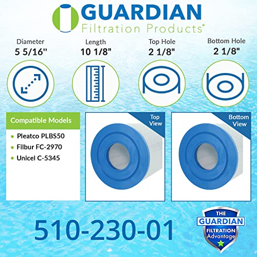 Guardian Filtration Products Unicel 45 Sq. Ft. Rec Warehouse Spa Rainbow Waterway Replacement Filter Cartridge C-5345… #TOP1