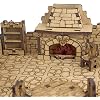 TowerRex Dungeon D&D Terrain, Tabletop Battle Map, DND Accessories, Set for Dungeons & Dragons, Pathfinder, Warhammer, Wargaming Terrain, TTRPG Scenery Kit for 28mm 32mm Miniatures