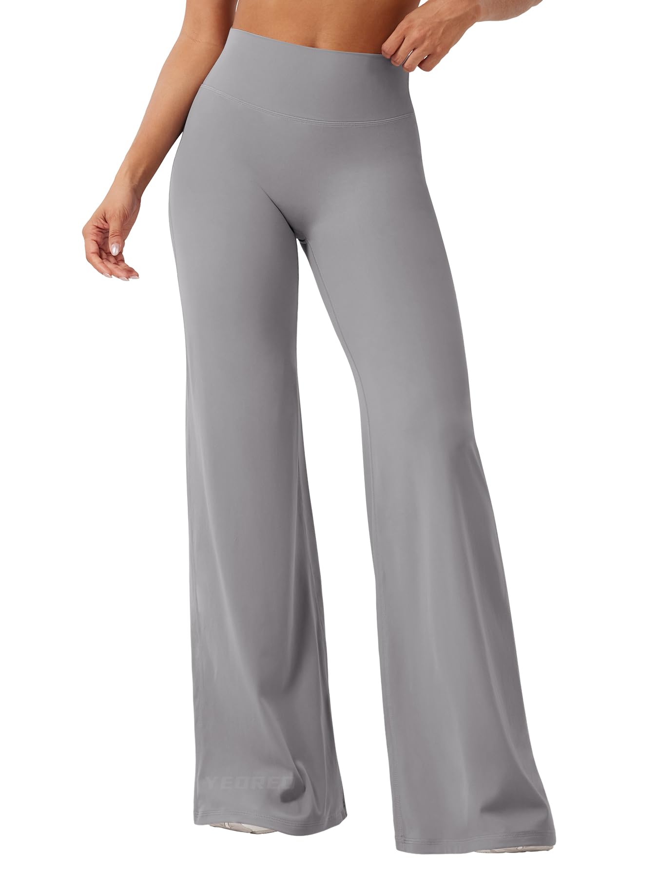 YEOREO Workout Leggings Womens No Front Seam Straight Leggings 29"/ 31.5"/ 33"/ 35" High Waist Buttery Eddiy Gym Yoga Pants — view 45