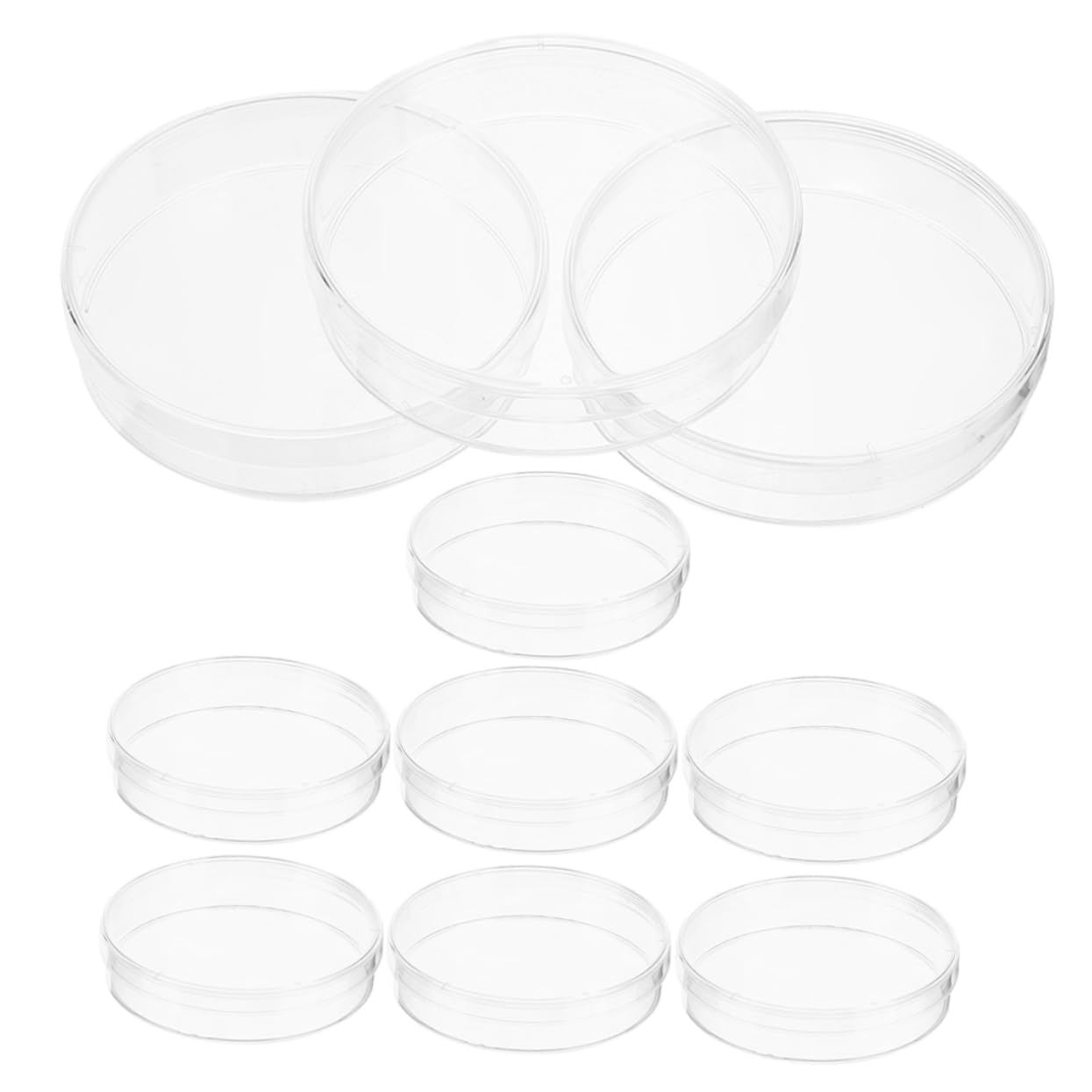 FUNOMOCYA 10pcs Cell Culture Plates Culture Plate for Laboratory Research