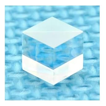 650nm Red Laser PBS Polarizing Beam Splitter Transparent Glasses Cube Lens 10x10x10mm