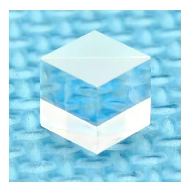 650nm Red Laser PBS Polarizing Beam Splitter Transparent Glasses Cube Lens 10x10x10mm