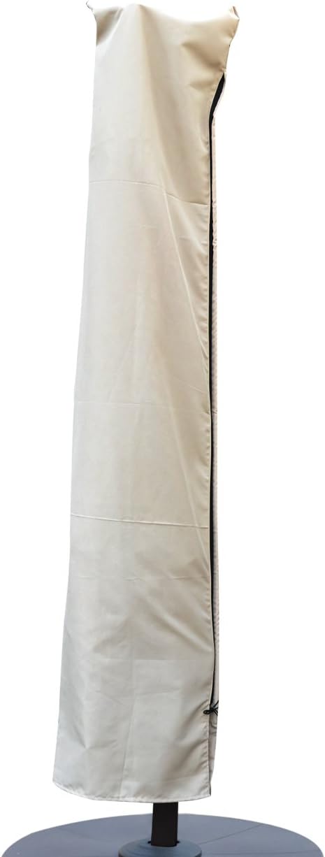 Roma Umbrella Cover Protective Patio Winter Hanging Outdoor Furniture Protector-Beige