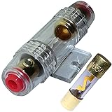 AGU-Sicherungen AERZETIX - 50A AGU Sicherung + Sicherungshalter für Auto Auto klingen Sub Amp