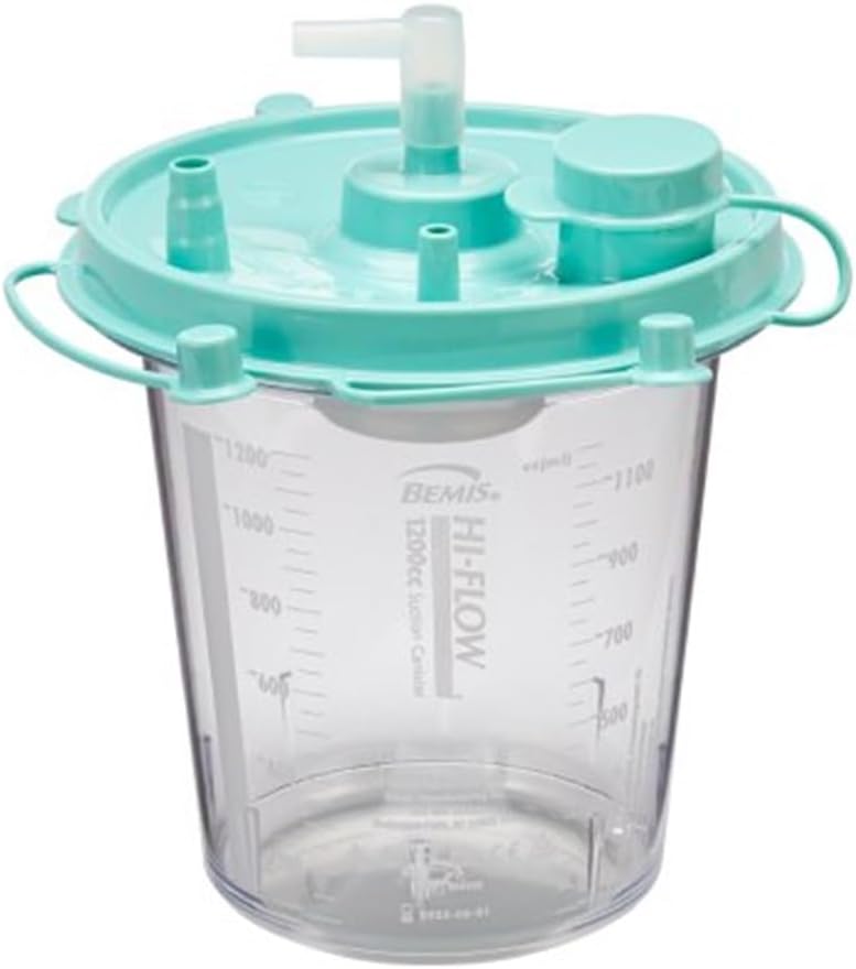 Bemis Healthcare 484410 Bemis Healthcare Quality Medical Products 1200CC Hi-Flow Canister - Product Number : #484410