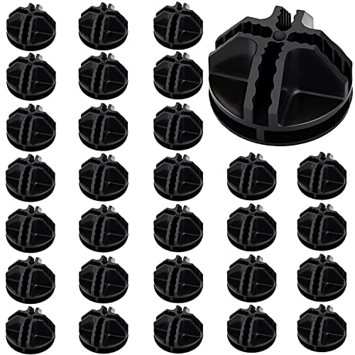 Hpwfhplf 20 Pcs Wire Cube Connectors, Plastic Corner Connectors For Diy Cube Storage Shelves Organizer Closet Wire Shelves, Connector Wire Grid Cube Organizer (20) #TOP11