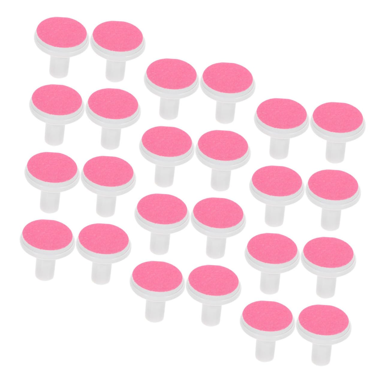Beaupretty Electric Nail Trimmer Pads 24 Pieces Infant Nail Grinder Replacement Heads Pads for Replacement