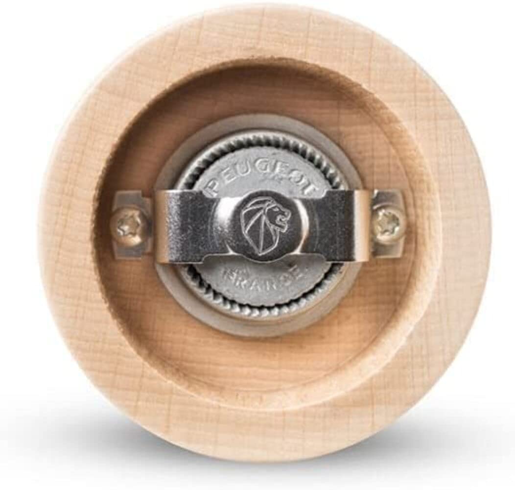 PEUGEOT - Moulin à Poivre Paris Nature 40 cm - Réglage Classique - En Bois Revalorisé Labellisé PEFC - Fabrication Française - Coloris Naturel