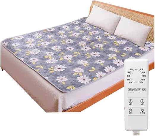 Review FLIB Easy Care Heated Blanket Twin Size Electric Blanket Printed Heated Throw Blanket with 5 Heating Levels & 4 Time Settings for Bedding Energy Saving Review FLIB Easy Care Heated Blanket Twin Size Electric Blanket Printed Heated Throw Blanket with 5 Heating Levels & 4 Time Settings for Bedding Energy Saving