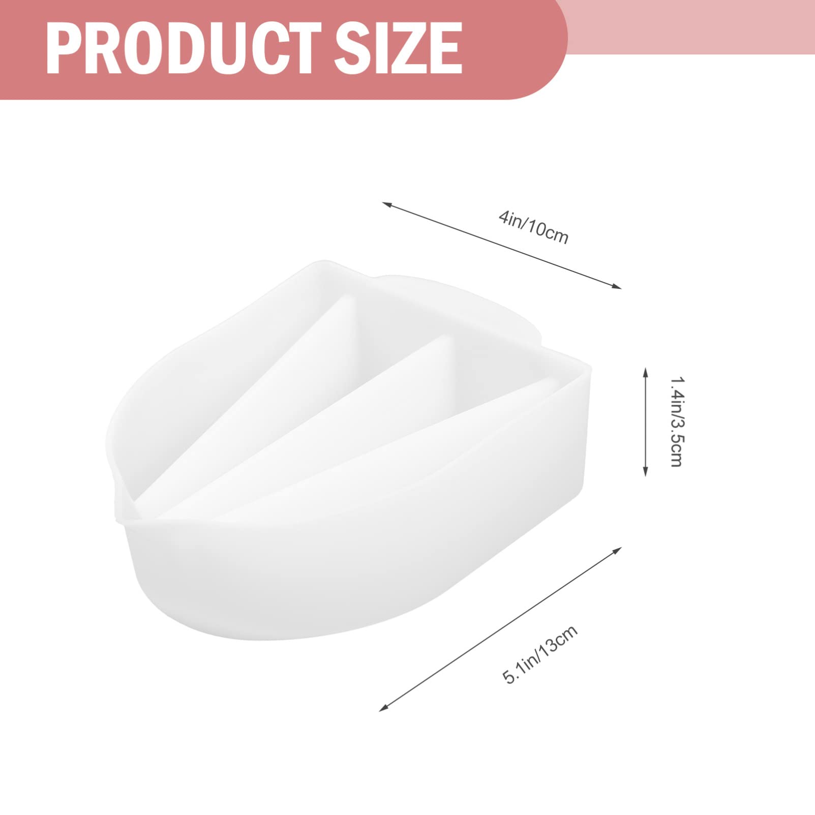 Veemoon DIY Craft Supplies Epoxy Resin Making Silicone Mixing Cups Pigment Cup