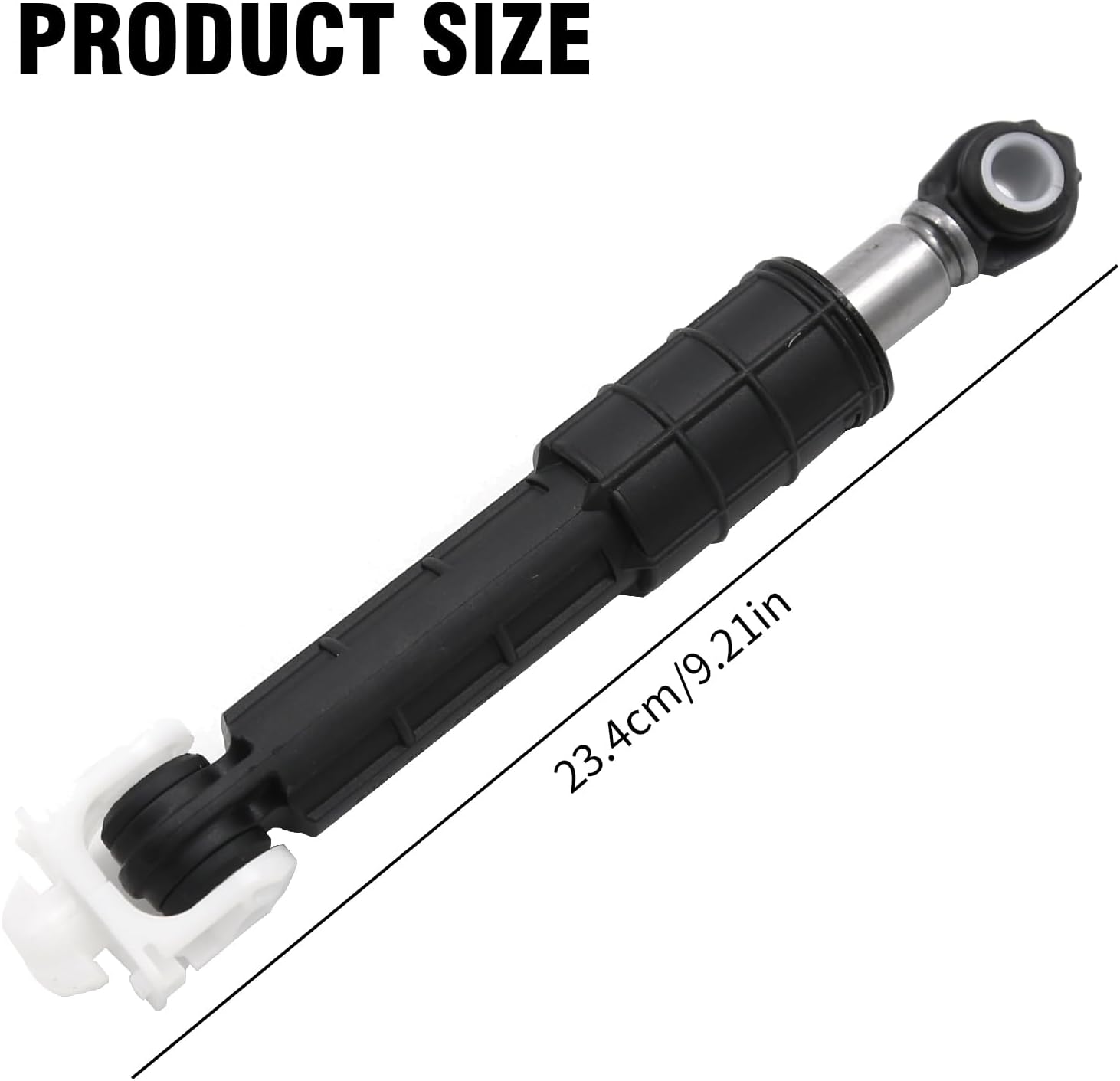 WH01X10260 Washer Shock Absorber Kit with 4 Pins, Replacement for GE General Electric Replacement for Kenmore Washing Machine, Replaces WH01X10343, AH1482318, PD00001516, PS1482318