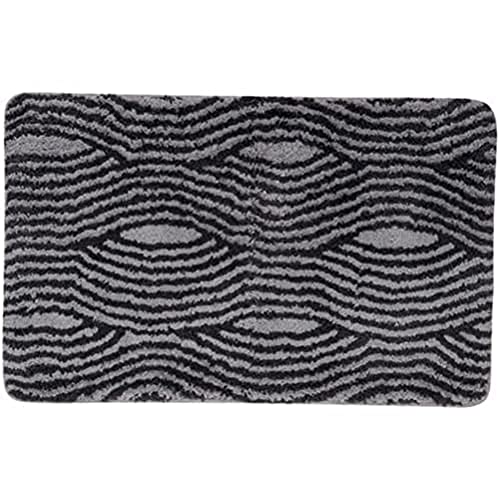 MSV Bath Mat, Grey, 0, 14 x 40 cm (Rectangular)