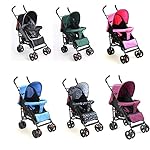 Kidmeister Liegebuggy S9 Buggy Jogger Kinderwagen Sportwagen Kindersportwagen Liegeposition mit mehrfach verstellbarer Rückenlehne (Lila)