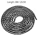 uxcell 10mm Flexible Spiral Cable Wrap Wire Cord Wraps Computer Manage Cord 9M Length Black