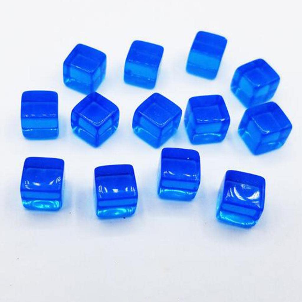 Lot de 400 Dés Vides (10 Mm, 4 Couleurs) pour Plateau de Jeu et Table