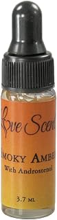 Pheromone Oils, Pheromone Oil with AndrosteNOL, Body Oil Perfume for Women and Men, Long-Lasting Fragrance Body Oil (Smokey Amber, 3.7 ml)