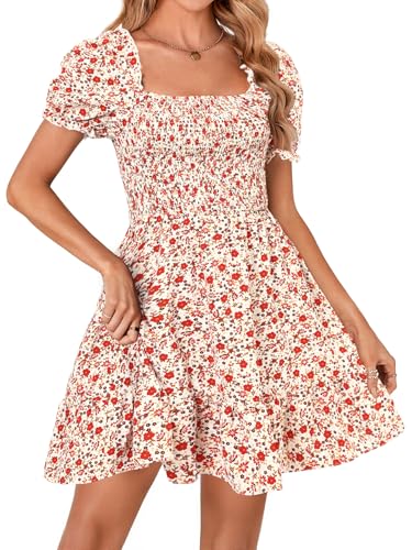 Image of Rooscier Women's Summer Boho Mini Dress