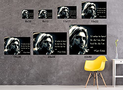 Funny-Ugly-Christmas-Sweater-Kurt-Cobain-Wall-Decor-Poster-Rock-Art-Print-for-Home-Decoration-I-Rather-Cobain-Inspirational-Quote-8-in-x-12-in