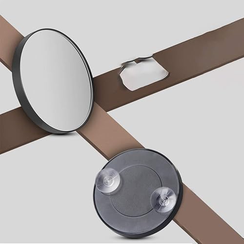 Miniatura 3 de Espejo de tocador de baño, espejo de aumento, 10 espejos de maquillaje con 2 ventosas, espejo cosmético redondo para herramienta de maquillaje de