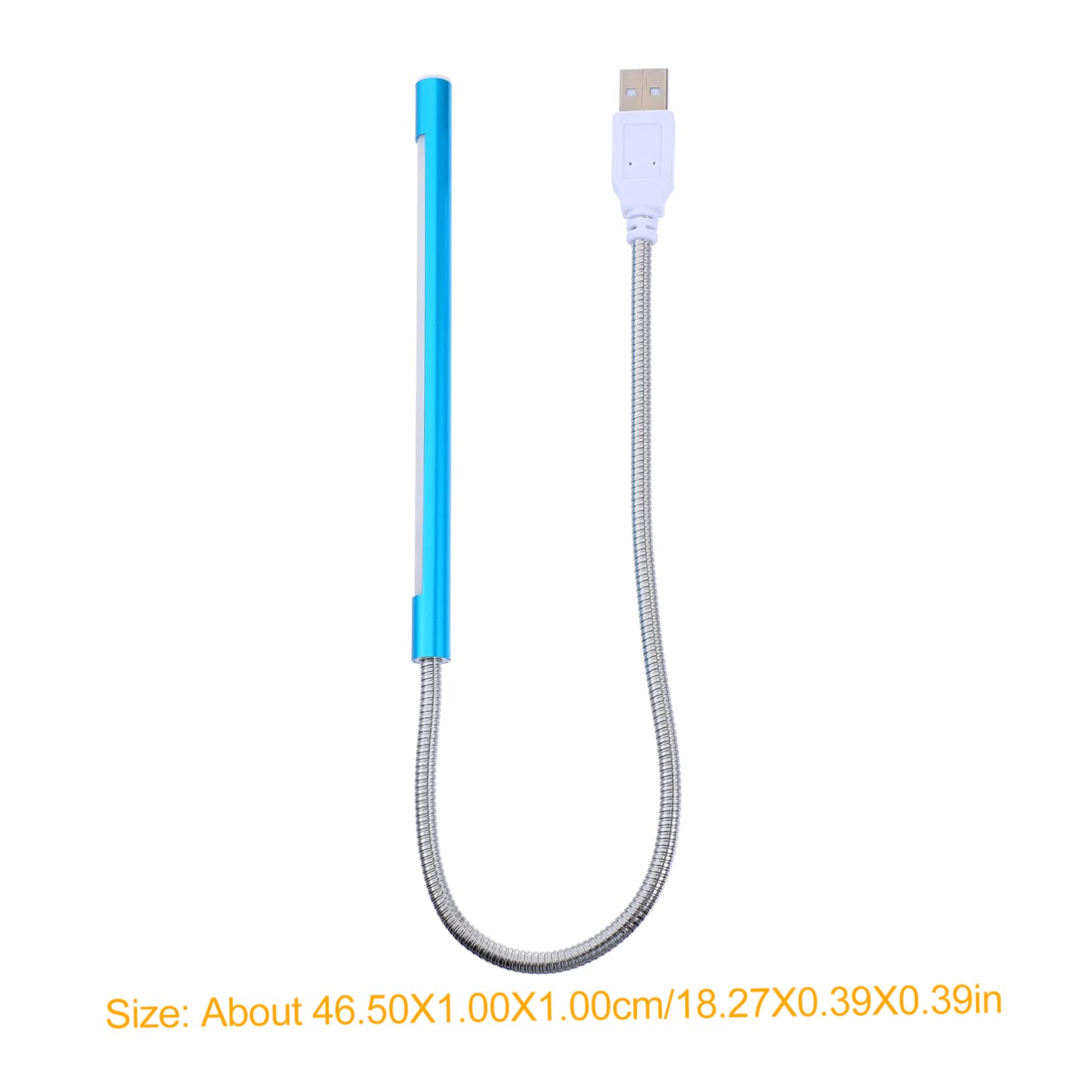 HOLIDYOYO 2pcs USB Touch Dimmable Led Reading Light Flexible Lamp for Bedside Desk and Camping Brightness Lightweight Portable Design