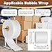 Consfly 12 inch Bubble Wrap Roll Dispenser, Manual Tabletop Bubble Cushion Foam Wrap Holder for Packing, Moving and Shipping