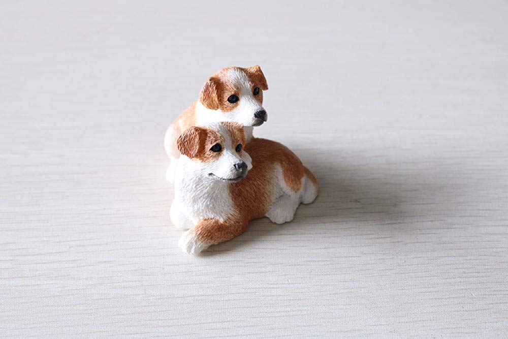 YNIYUJKL Crafts Creative Gifts Modern Simple Home Decorations Desktop Statue Sculptures Ornaments For Yard And Garden Border Collie Simulation Dog Model Border Collie Puppies Car Decor
