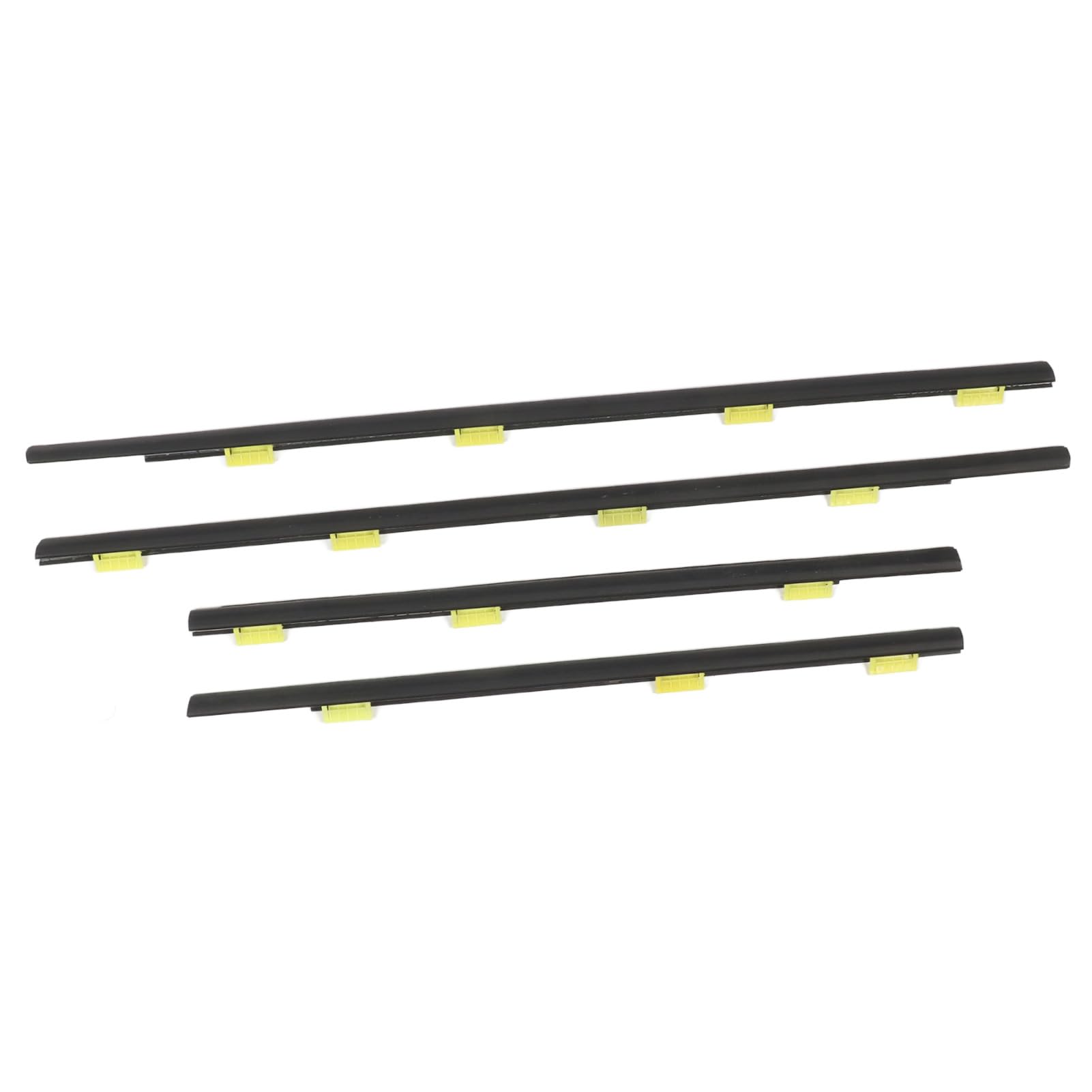 Akozon Jeu de Ceintures d'étanchéité de Porte, Coupe-froid Durable pour CRV 2002 – 2006, Moulage de Fenêtre Extérieure Avant et Arrière