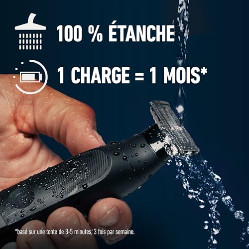 King C Gillette Tondeuse Barbe Style Master Plus avec 4 sabots - 5