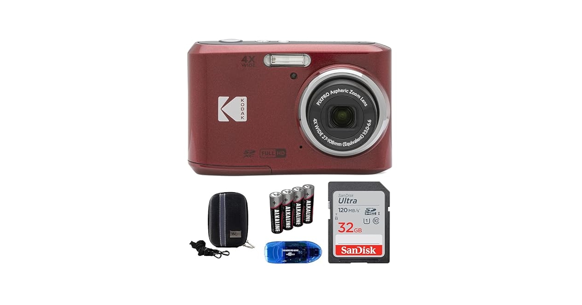 Amazon.com : KODAK Pixpro FZ45 Digital Camera Bundle
