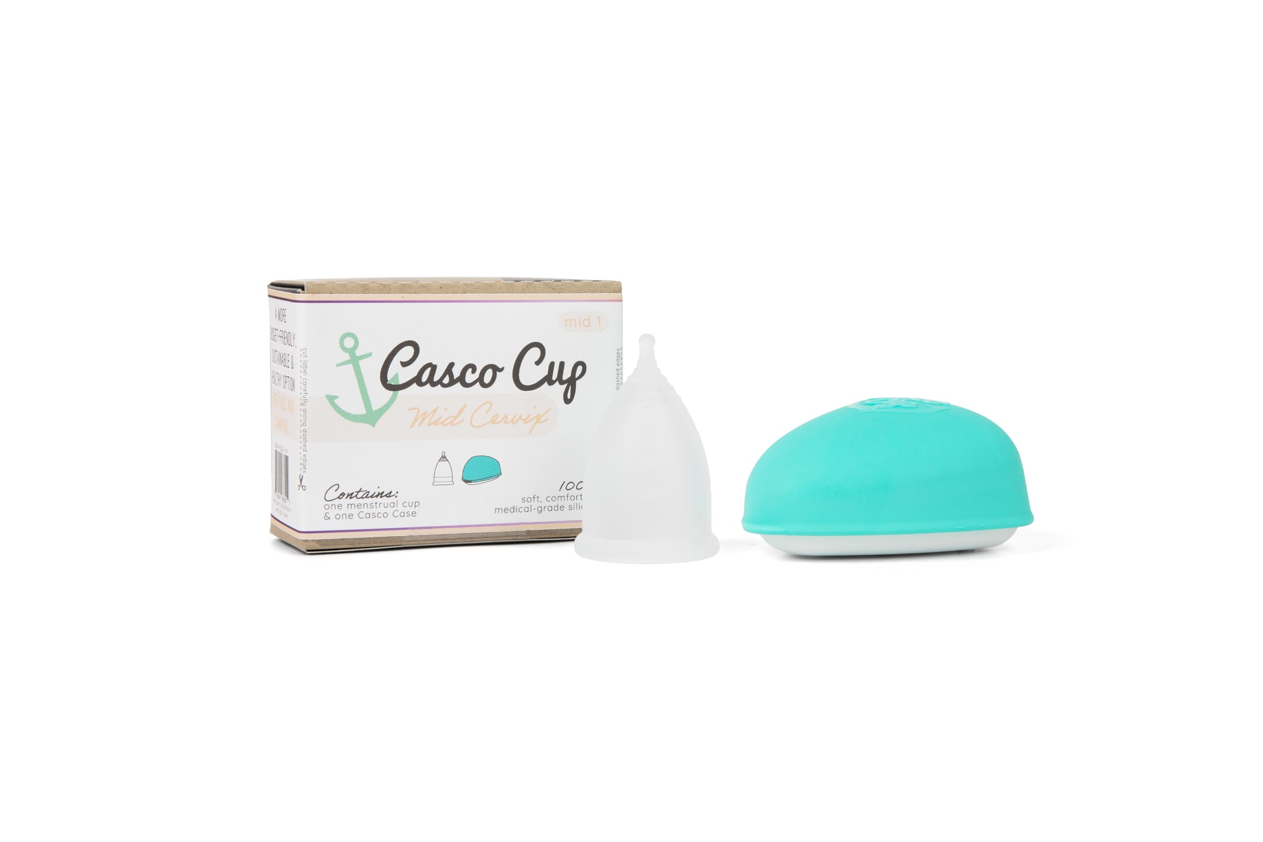 Casco Flip Menstrual Disc - Includes Case & Instructions - Silicone Period Disc For Women - Made In Maine, USA - Reusable (Large And Small - View #7