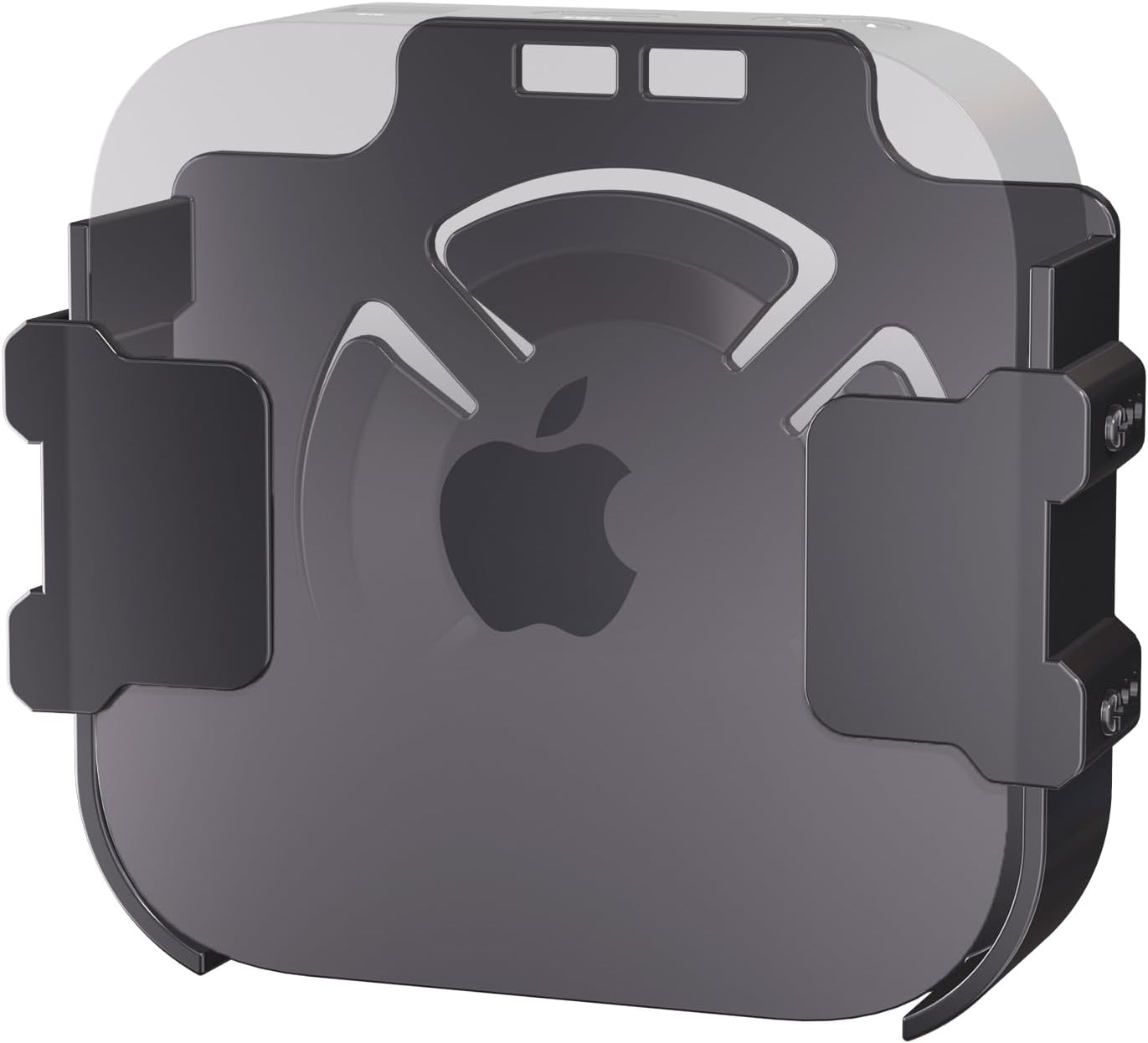 Behind TV Mount for Apple TVs, TV Wall Bracket Holder Back of All Brand and Size Television, Compatible with All Apples TVs Generations (Including all 4K+ Models)