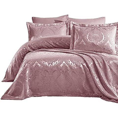 Elart Juego de Ropa de Cama Rosa Cover