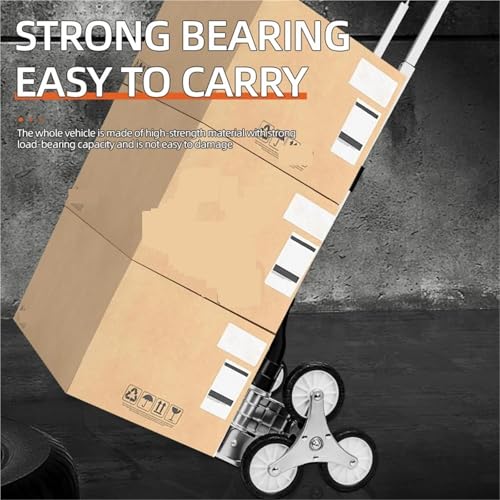 Carretilla plegable de aluminio para transporte y mudanza miniatura 5