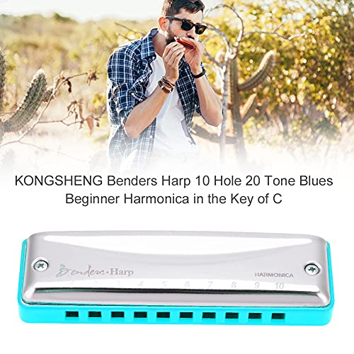 Kcivsou Benders Harp 10 Trous 20 Tons Blues, Benders Harp 10 Trous 20 Tons Blues Débutant Harmonica dans la tonalité de… - Les Beatles, Paul McCartney, John Lennon, RIngo Starr, George Harrison Kcivsou Benders Harp 10 Trous 20 Tons Blues, Benders Harp 10 Trous 20 Tons Blues Débutant Harmonica dans la tonalité de… – Image 7