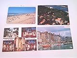  Frankreich. Konvolut aus vier Karten. Hourtin. Honfleur. Hossegor. AK.