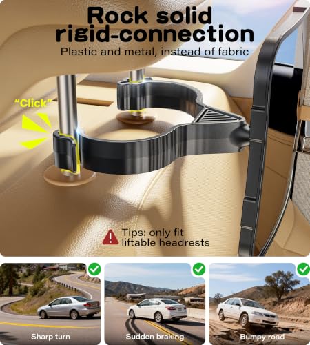 TAZENI Car Mirror with Ultra Stable Clip