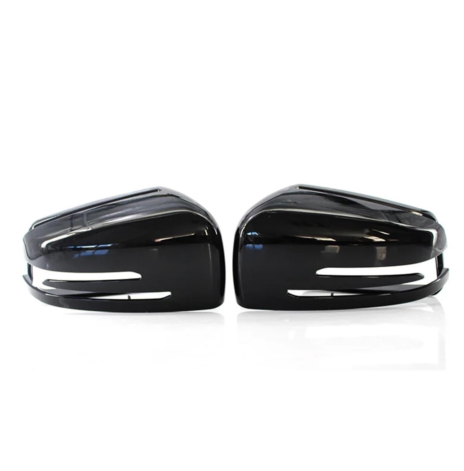Auto Spiegelkappen Für Benz ABCES Für CLA GLA GLK Klasse W176 | W246 W204 W212 W221 C177 X204 X156 Carbon Auto Rückspiegel Abdeckung(Black)