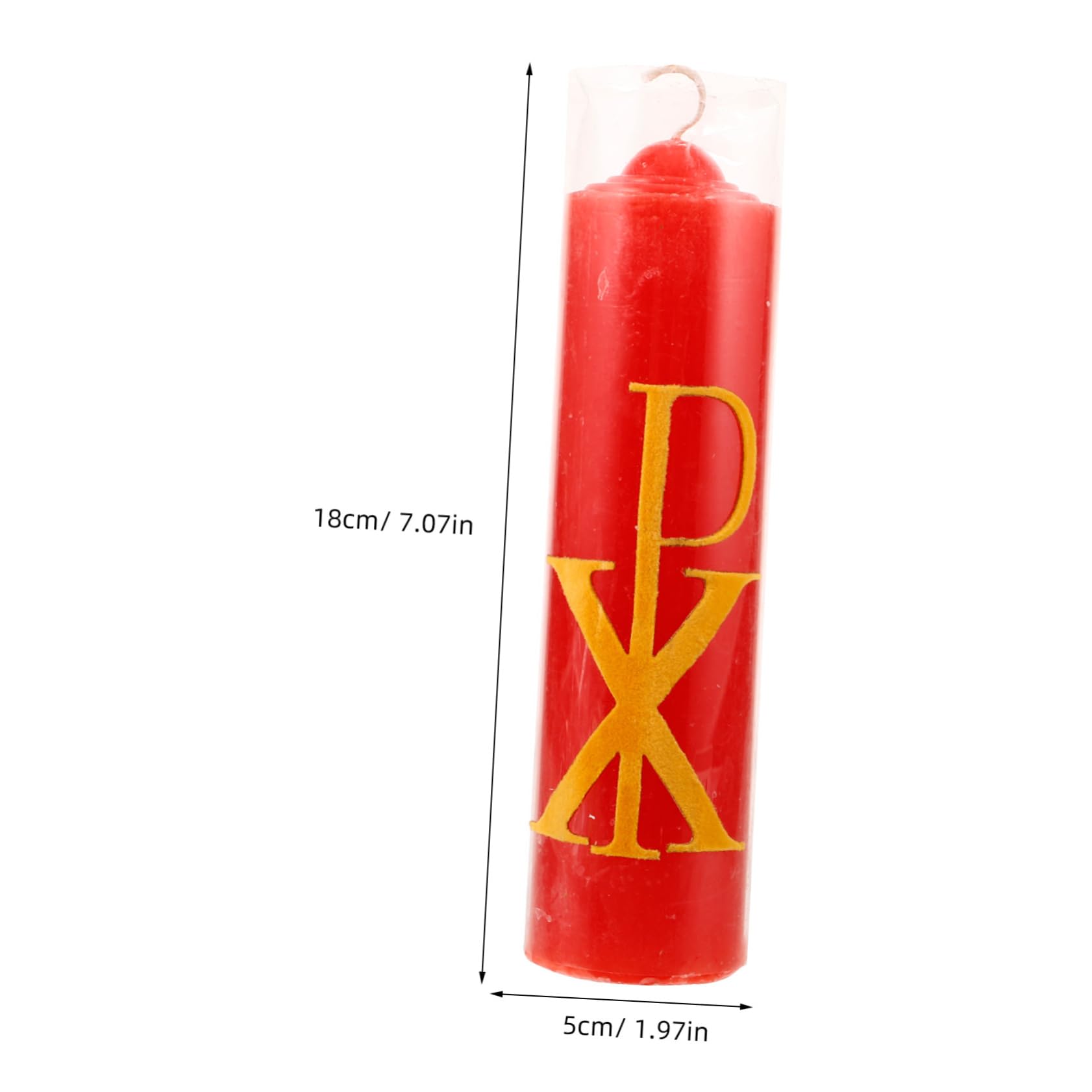 ABOOFAN Holy Candle Decorative Taper Candle for Religious Ceremonies Elegant Design for Sacramental Gatherings Home Decor and Church Mass Events