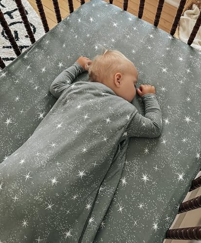 Image of gunamuna Crib Sheet - Ultra-Soft, Breathable Fitted Sheet for Standard Cribs, Cozy Sleep Surface for Babies and Toddlers, Imagine